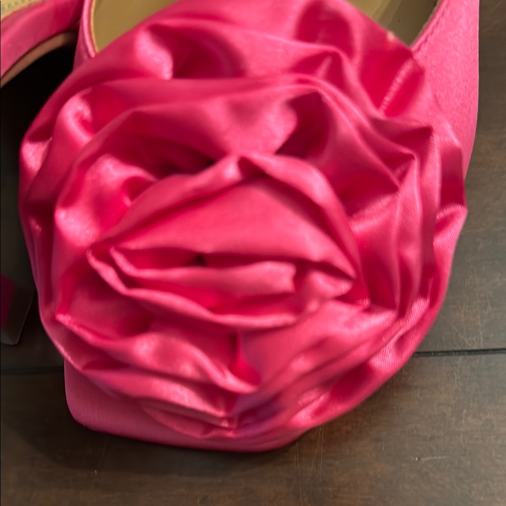 J.Renee Pink Mules with Ruffled Detail - Picture 11 of 13